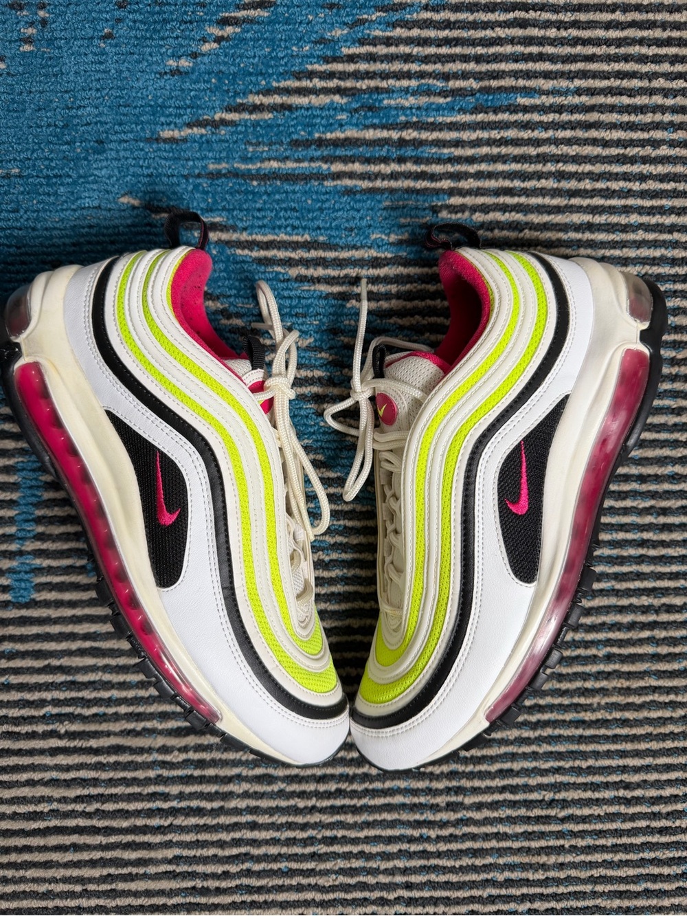 Nike Air Max 97 White Rush Pink Volt